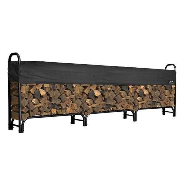 Firewood Rack-in-a-Box Heavy Duty with Cover, 12'